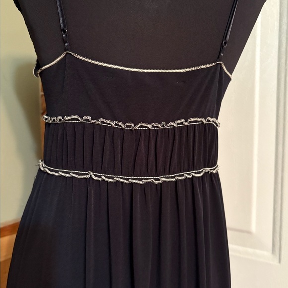 Max Studio Black Spaghetti Strap Long Dress - Picture 7 of 12